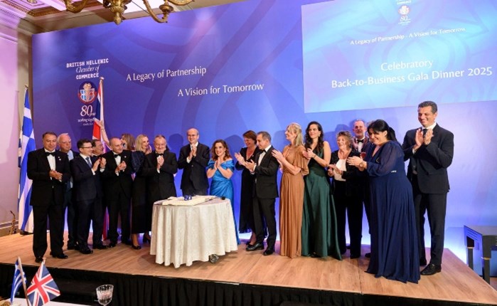 Επετειακό “Back-to-Business Gala Dinner” από το Ελληνοβρετανικό Εμπορικό Επιμελητήριο
