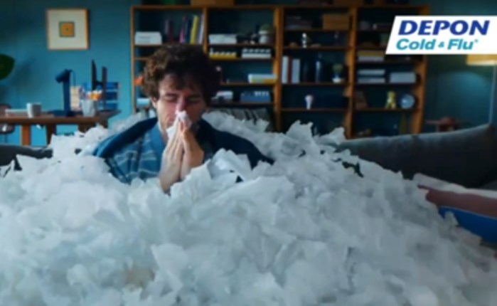 Η The Newtons Laboratory για το Depon Cold & Flu