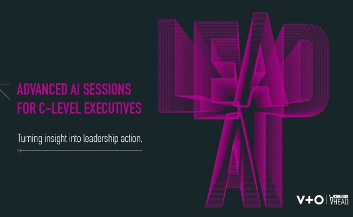 AI LEAD: Εξειδικευμένα Σεμινάρια AI για C-Level Executives από τη V+O και τη Curious Ahead