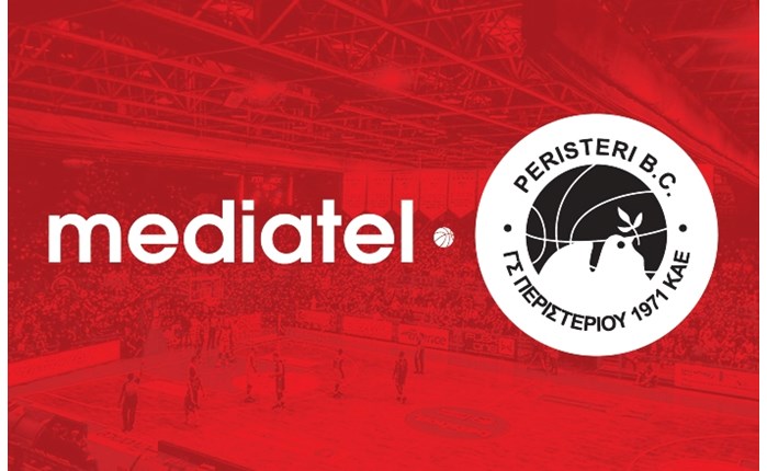mediatel: Eπίσημος χορηγός του Περιστερίου betsson