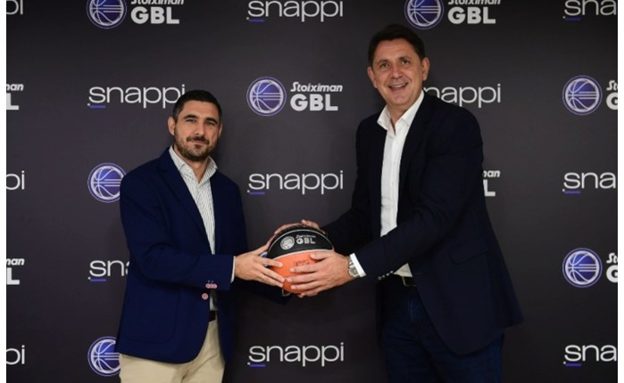 Η Snappi χορηγός στην Stoiximan Greek Basketball League