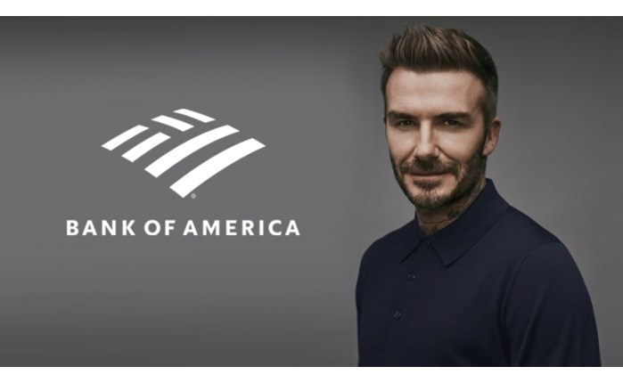 Συνεργασία της Bank of America με τον Sir David Beckham