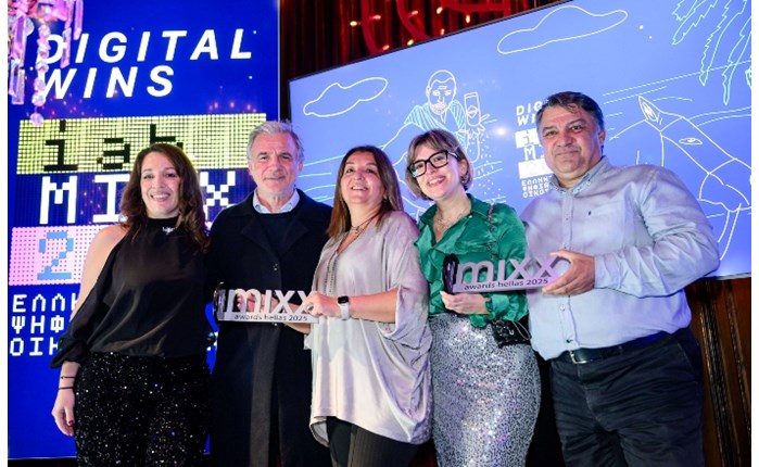 Χρυζή Ζύμη: Διπλή διάκριση στα ΙΑΒ Mixx Awards 2025