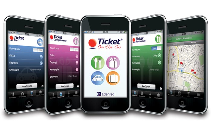 Edenred: Ticket On The Go στο iPhone