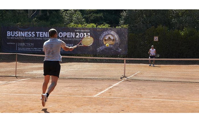 Την Κυριακή οι τελικοί του Business Tennis Open