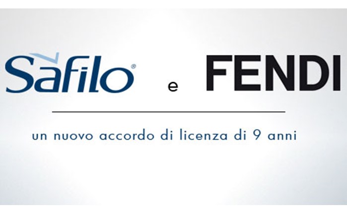 Συνεργασία της Safilo με τον οίκο Fendi