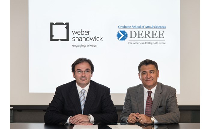Μνημόνιο Συνεργασίας για Deree & Weber Shandwick