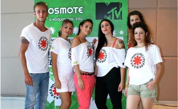 MTV και Cosmote για τους Red Hot Chili Peppers!
