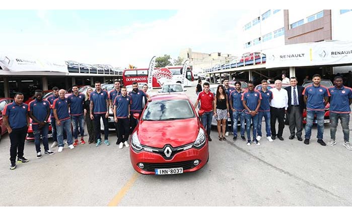 Ο Ολυμπιακός πατάει γκάζι με τη RENAULT
