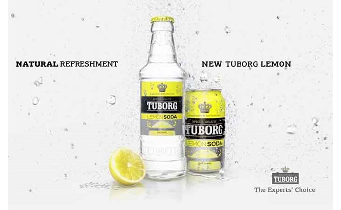 Η McV&H υπογράφει το λανσάρισμα της TUBORG Lemon Soda