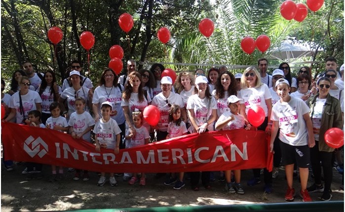 Interamerican: Μεγάλη συμμετοχή στο Greece Race for Cure