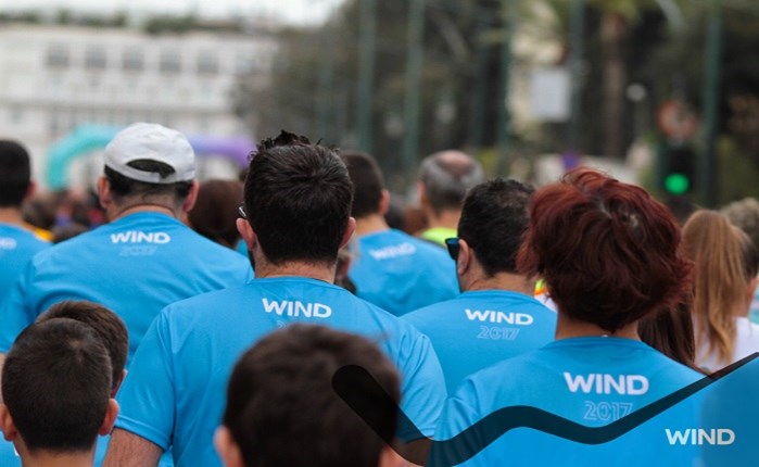 Wind: Παρών στο Διεθνή Μαραθώνιο Μέγας Αλέξανδρος