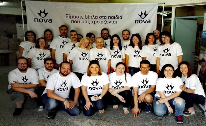Nova: Εθελοντική δράση στα Παιδικά Χωριά SOS Ελλάδος