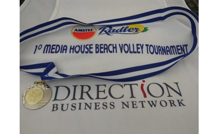 Direction: Διάκριση στο 1ο Beach Volley Media House Tournament by Amstel Radler
