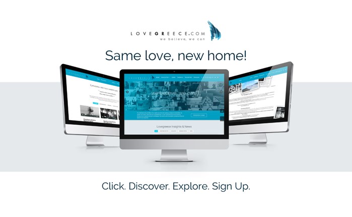 On air η ανανεωμένη σελίδα του LoveGreece από τη DigitalWise